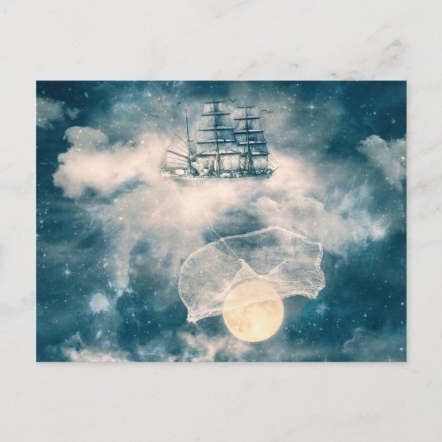 I am gonna bring you the moon postcard (Front)