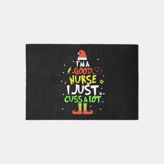 i am good nurse i just cuss a lot tree nurse rug