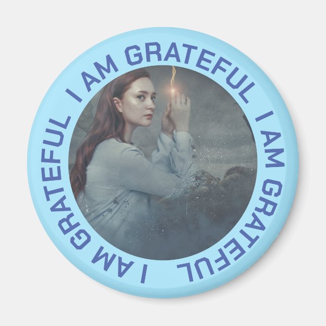 I Am Grateful Magnet (Front)