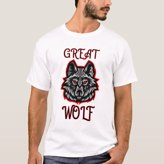 I Am Great Wolf T-Shirt (Front)