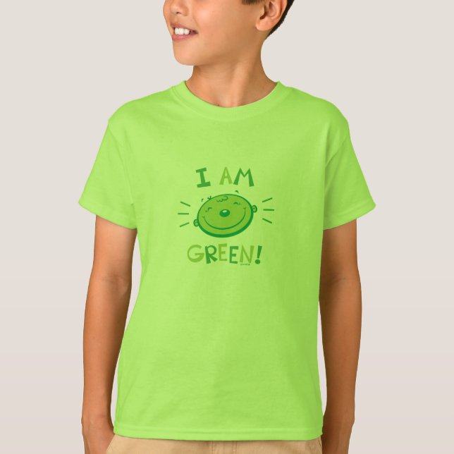 I am Green! T-Shirt (Front)