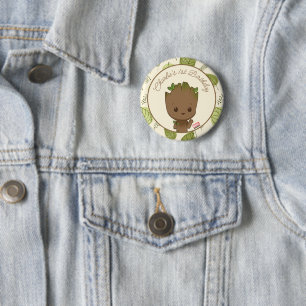 I am Groot   1st Birthday Button