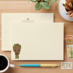 I am Groot 1st Birthday Envelope