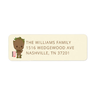 I am Groot | 1st Birthday Label