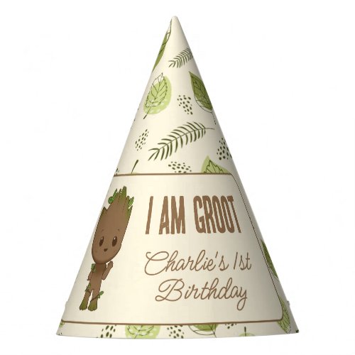 I am Groot | 1st Birthday Party Hat