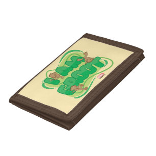 I Am Groot Character Art Text Tri-fold Wallet