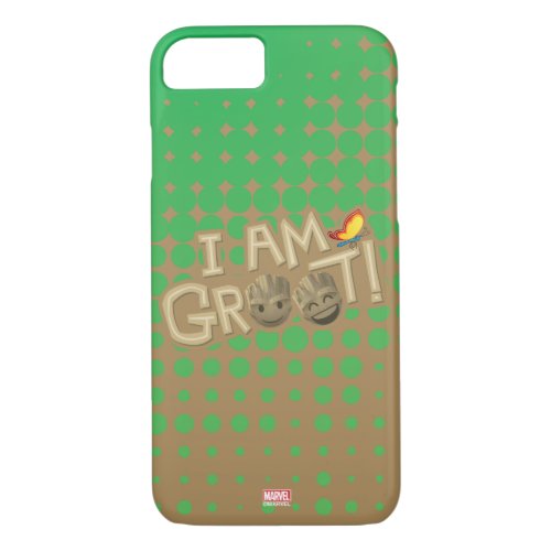 I Am Groot Emoji iPhone 87 Case