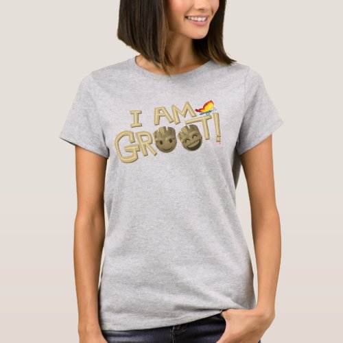 I Am Groot Emoji T_Shirt