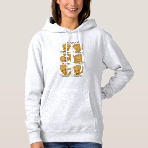 I Am Groot Mood Chart Hoodie