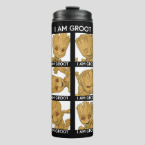 I Am Groot Mood Chart Thermal Tumbler