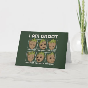 I Am Groot Moods Card