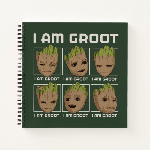 I Am Groot Moods Notebook