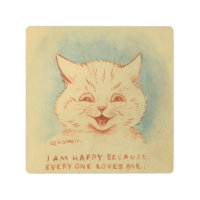 I Am Happy Because Everyone Loves Me (Ginger Cat)