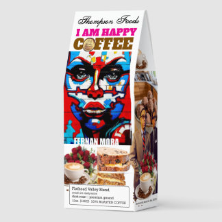I AM HAPPY. THOMPSON FOODS COFFEE