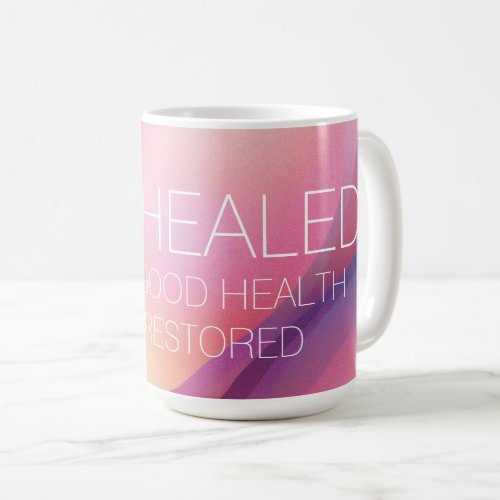 I AM HEALED MUG