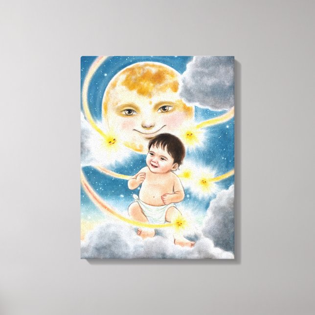 I am HERE! Canvas Print (Front)