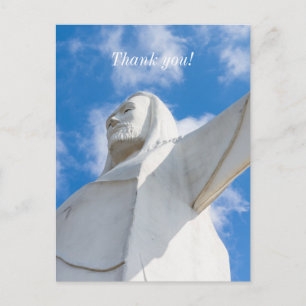 I Am Here Thank You Postcard