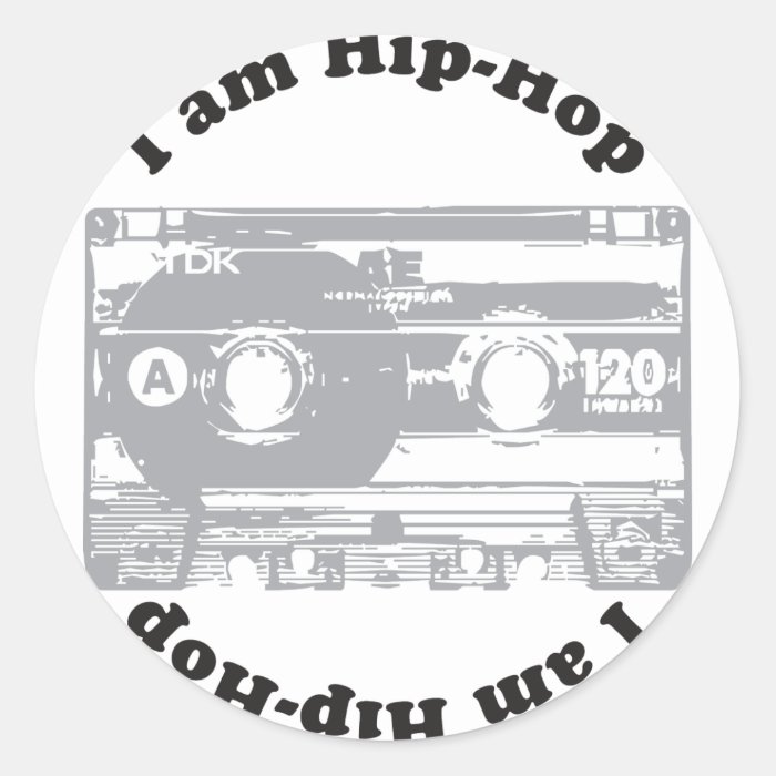I Am Hip Hop Stickers