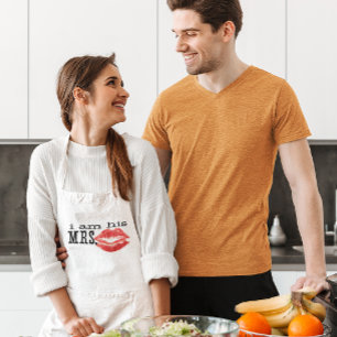 I am His Mrs. Adult Apron