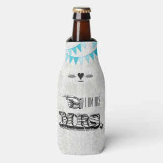 I am His Mrs. Buntings in Aqua Bottle Cooler