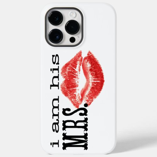 I am His Mrs Country Chic Fun for the Bride Case_Mate iPhone 14 Pro Max Case