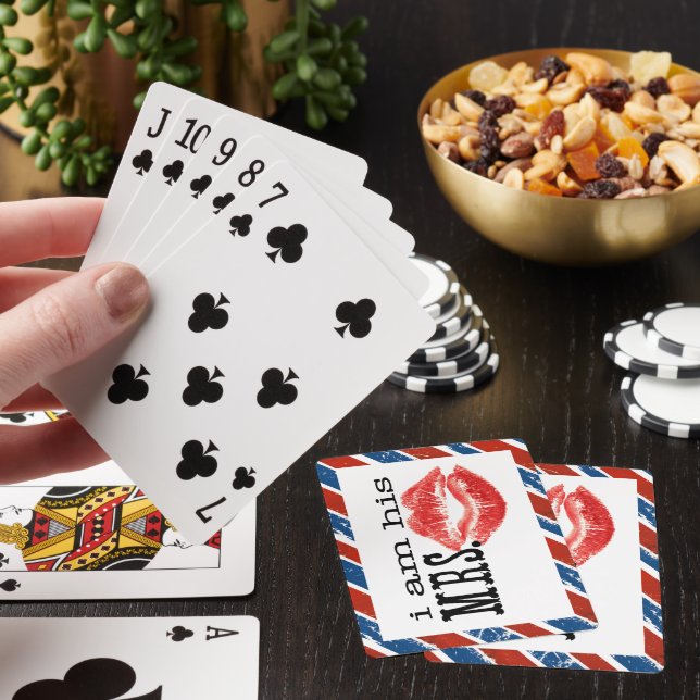 I am His Mrs. Playing Cards (In Situ)