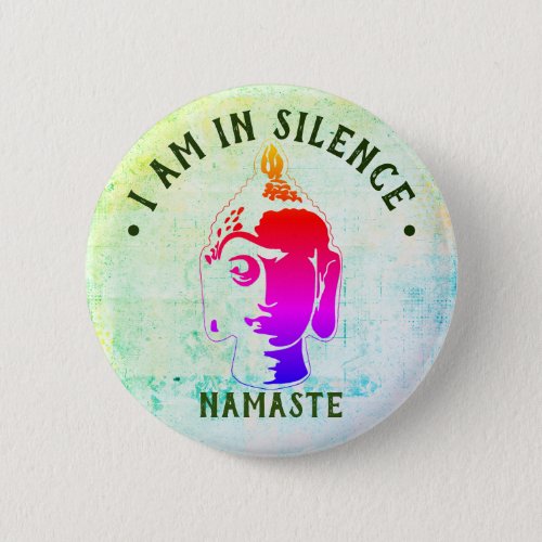 I am in Silence MeditationRetreat Button