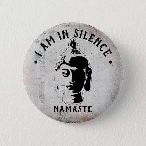 I am in Silence MeditationRetreat Button