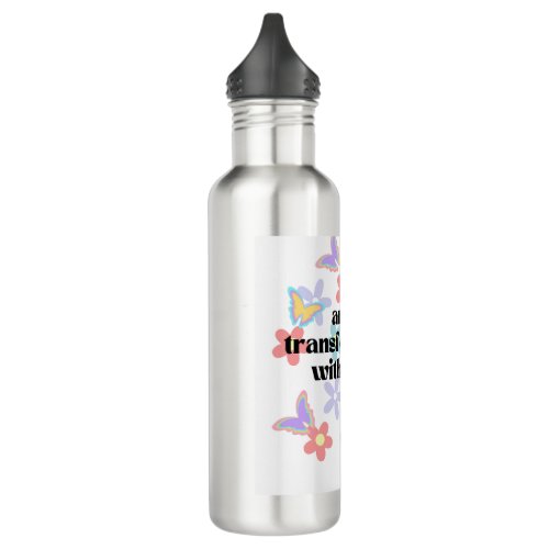 I am in Transformation with Jesus Stainless Steel Water Bottle