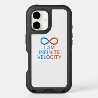 I AM Infinite Velocity – Quantum Energy Design iPhone 16 Case