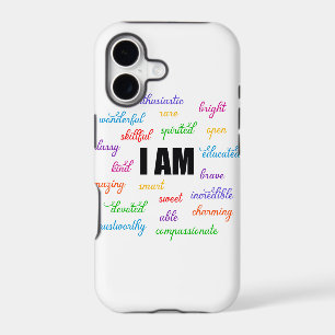 I Am Inspiration, Positive, Religious, Christian iPhone 17 Case