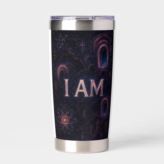 I AM INSULATED TUMBLER (Front)