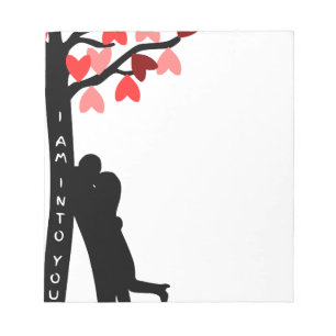 I am Into You valentine's day Notepad