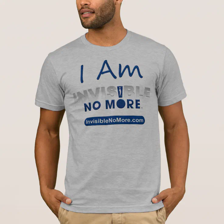 thrill promotion Amount of money I Am Invisible No More - Men's Football Shirt | Zazzle