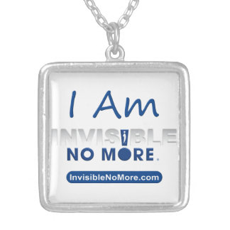 I Am Invisible No More - Square Necklace