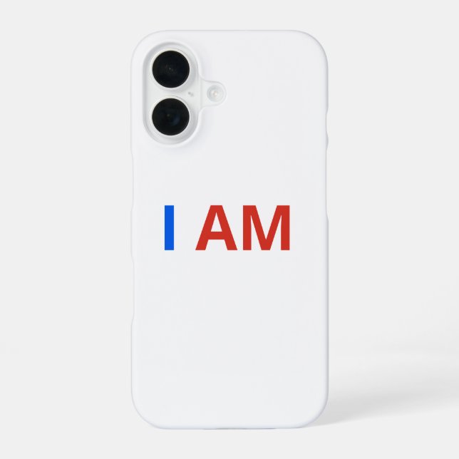 I AM IPHONE CASE (Back)
