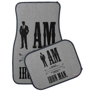I Am Iron Man Car Mat