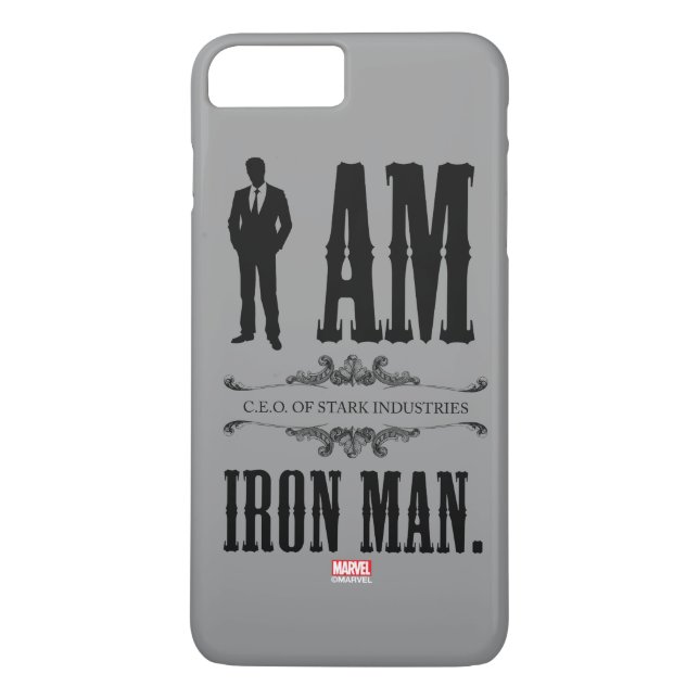I Am Iron Man Case-Mate iPhone Case (Back)
