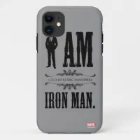 I Am Iron Man Case Mate iPhone Case Zazzle