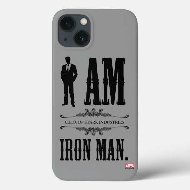 I Am Iron Man Case-Mate iPhone Case (Back)