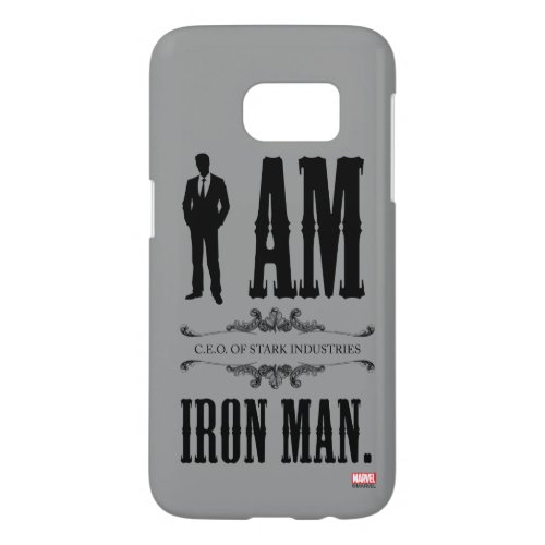 I Am Iron Man Samsung Galaxy S7 Case