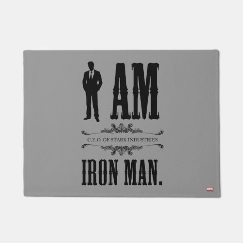 I Am Iron Man Doormat