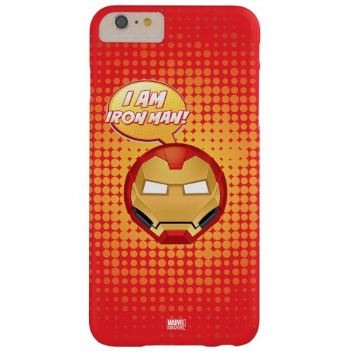 I Am Iron Man Emoji Barely There iPhone 6 Plus Case