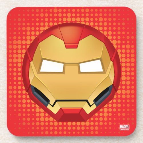 I Am Iron Man Emoji Drink Coaster