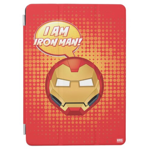 I Am Iron Man Emoji iPad Air Cover