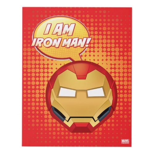 I Am Iron Man Emoji Panel Wall Art
