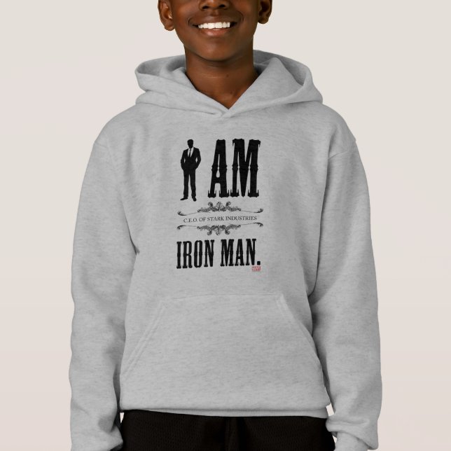 I Am Iron Man Hoodie (Front)