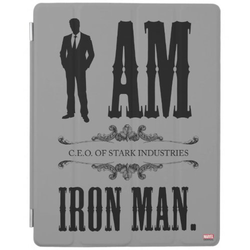 I Am Iron Man iPad Smart Cover