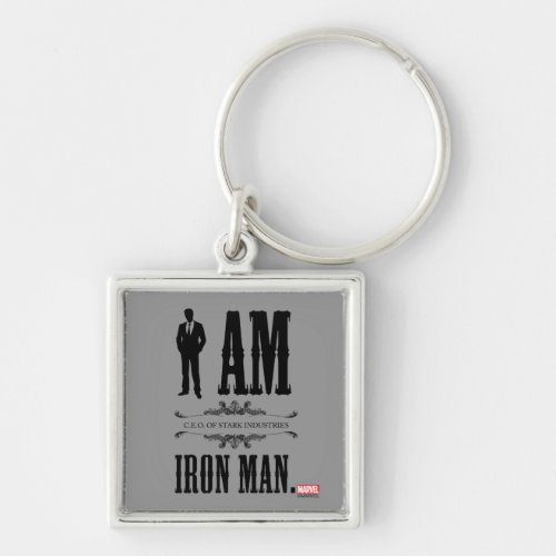 I Am Iron Man Keychain