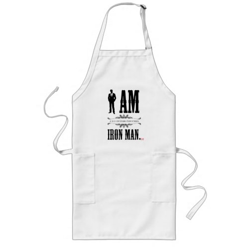 I Am Iron Man Long Apron